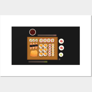 Sushi Dinner Posters and Art